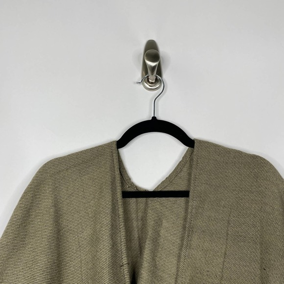 NEW Boho Southwest Ruana Oversized Open Wrap Poncho Blanket Scarf - Picture 4 of 7